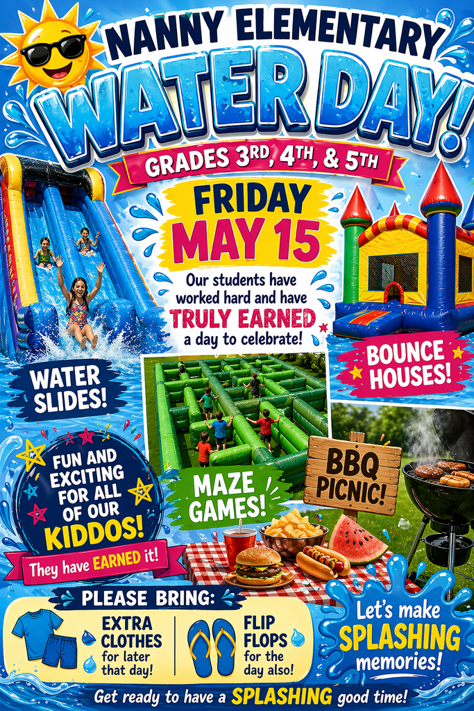 Nanny Elementary Water Day-May 15