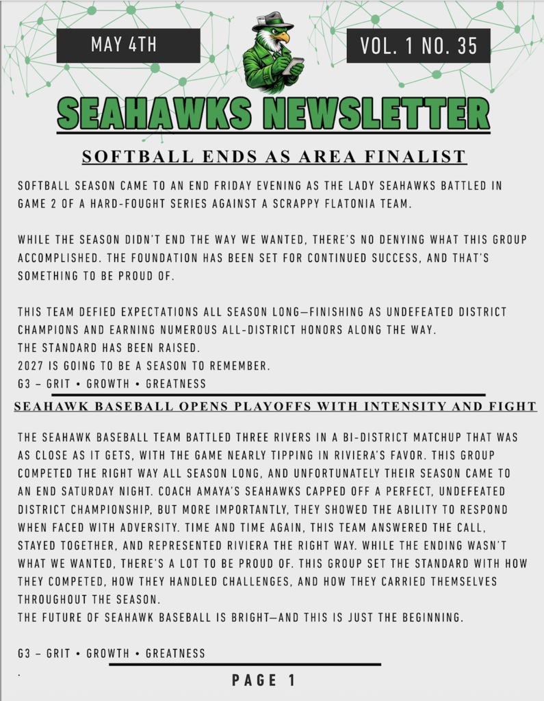 Newsletter