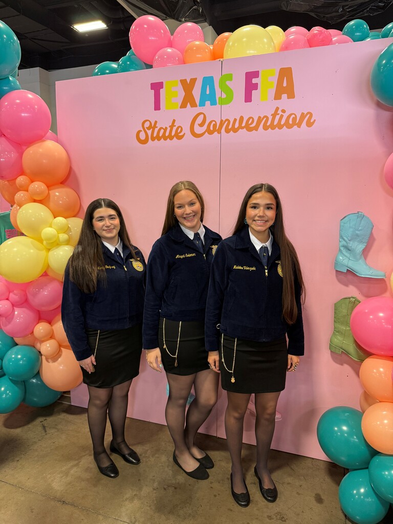 Anley, Abby, and Maddie smiling for a photo