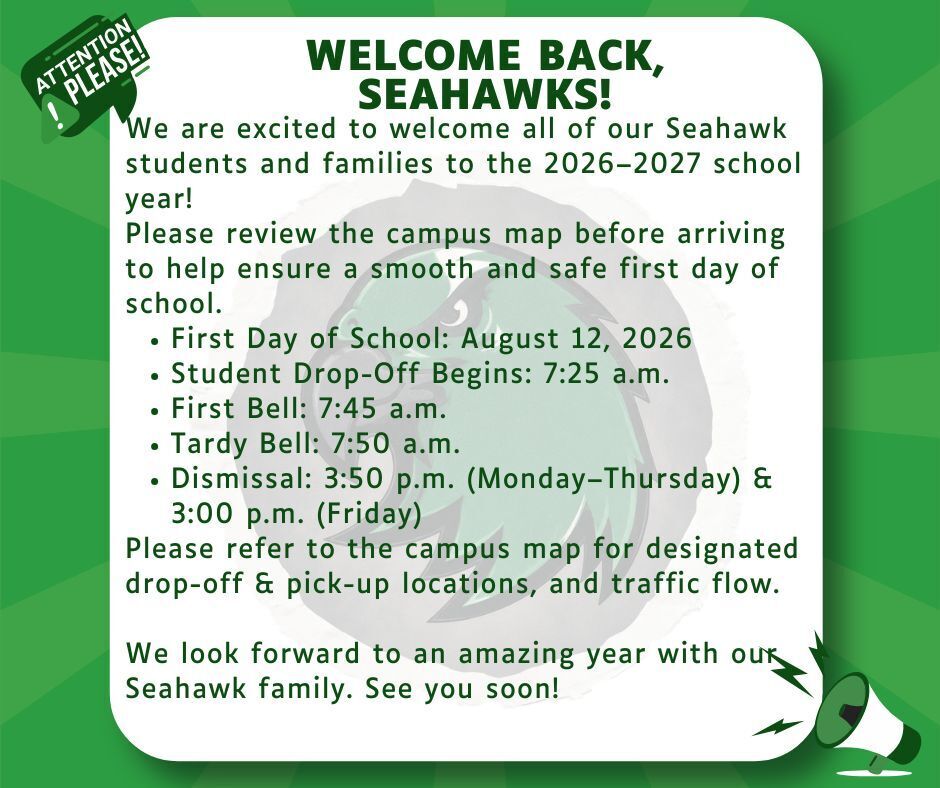 Welcome Back, Seahawks!