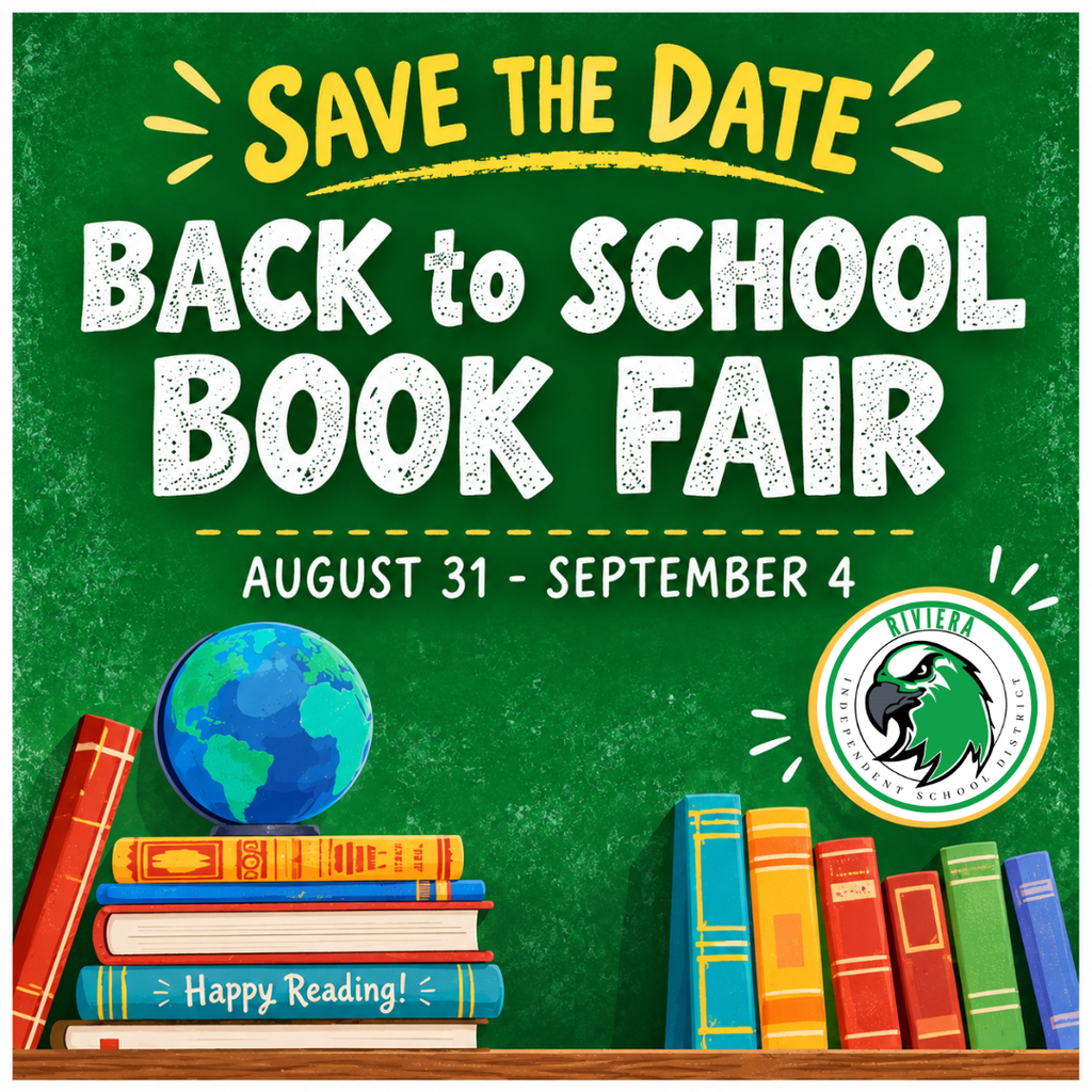 Back to school book fair save the date
