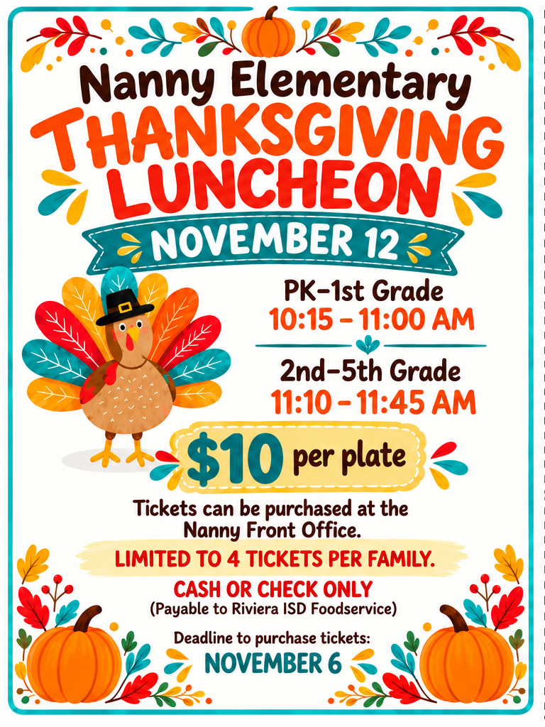 Thanksgiving flyer