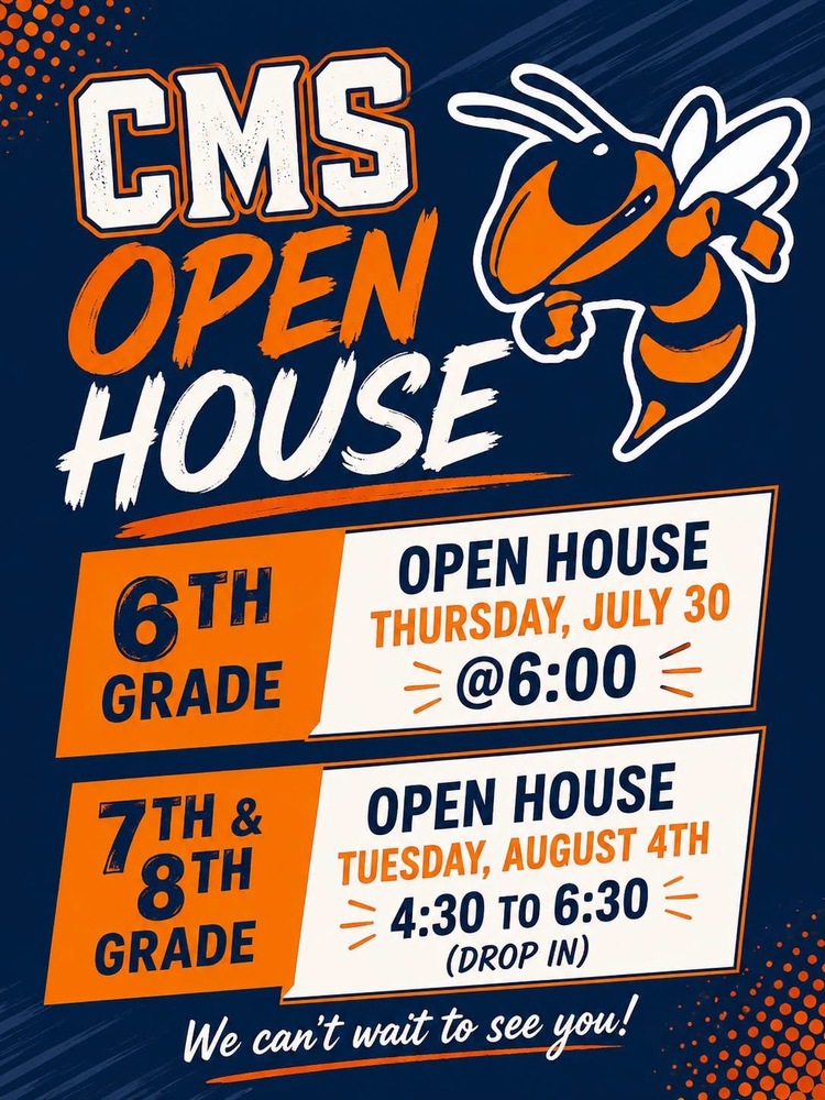 Open house dates for 26-27 school year