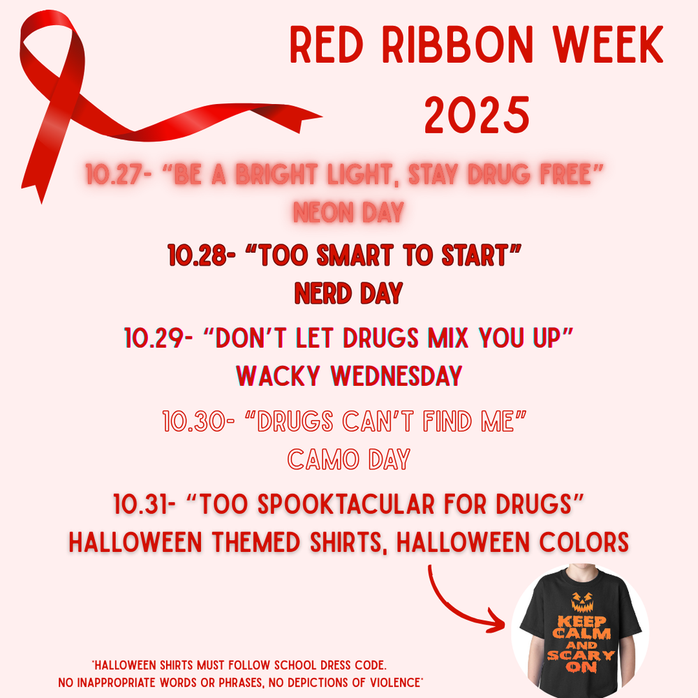 Red Ribbon Week Days
