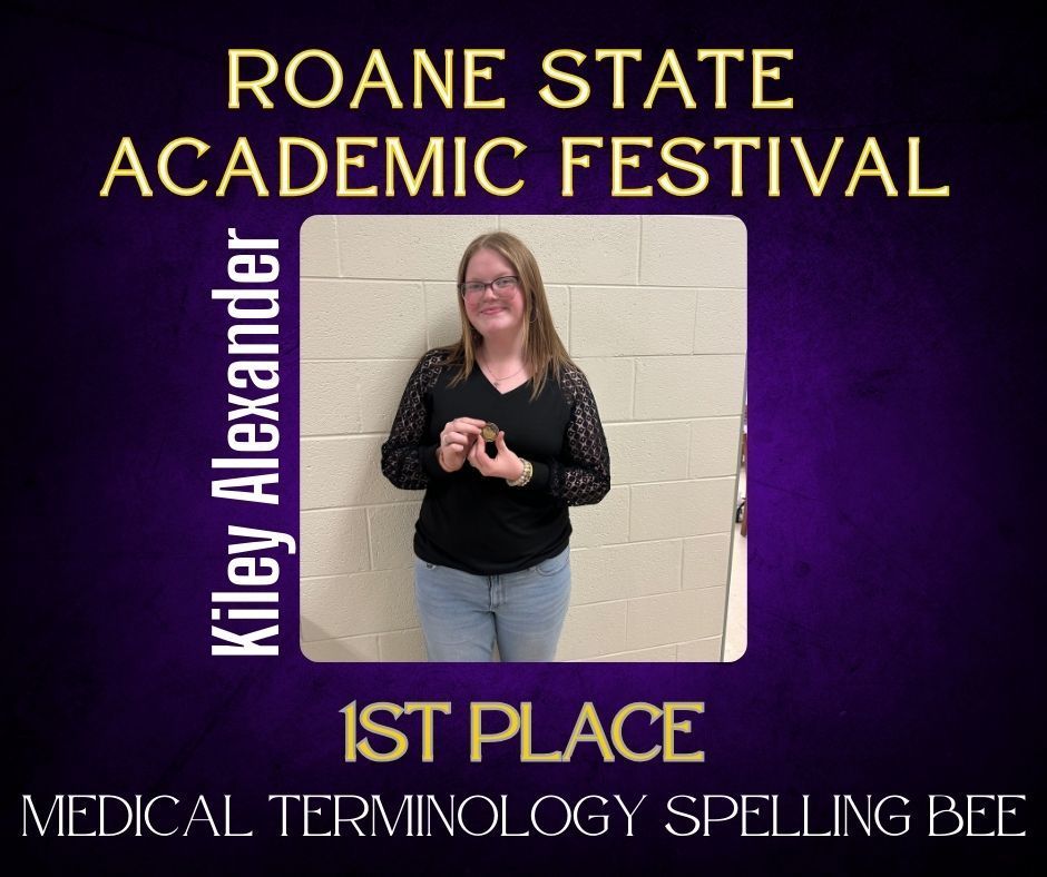 Kiley Alexander with medallion