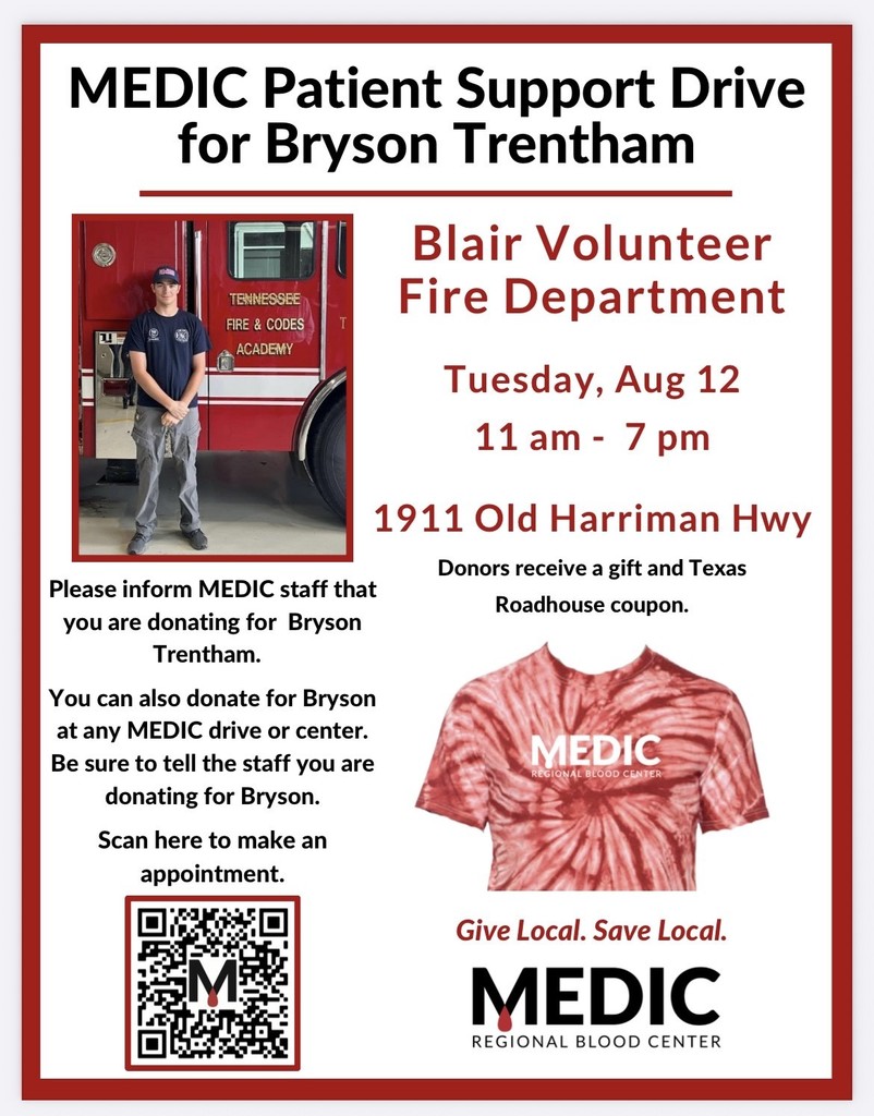 blood drive information
