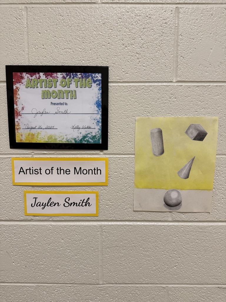artist of the month example