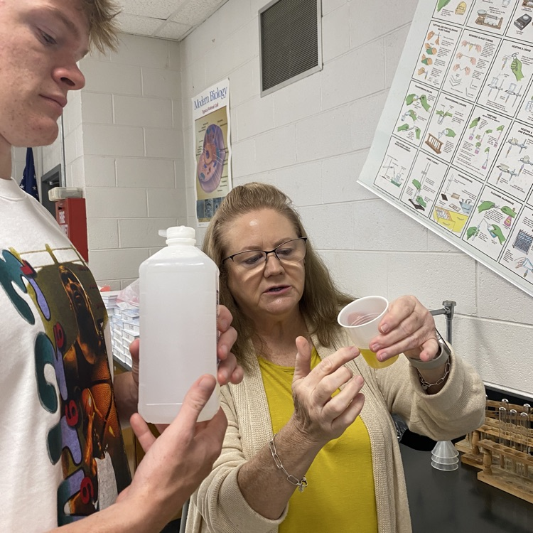 Ms. Cheek explaining the next steps