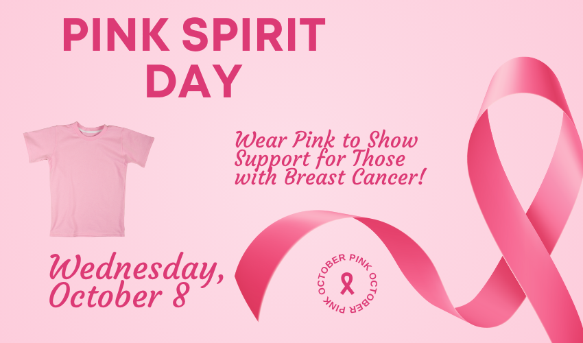 pink ribbons with a pink tshirt