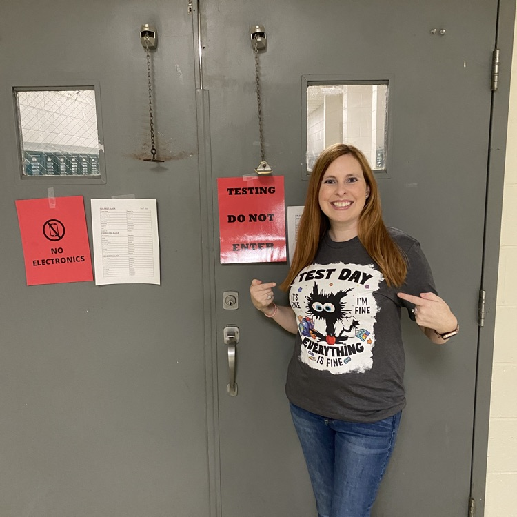 Read Mrs. Patterson’s shirt!😉🤪