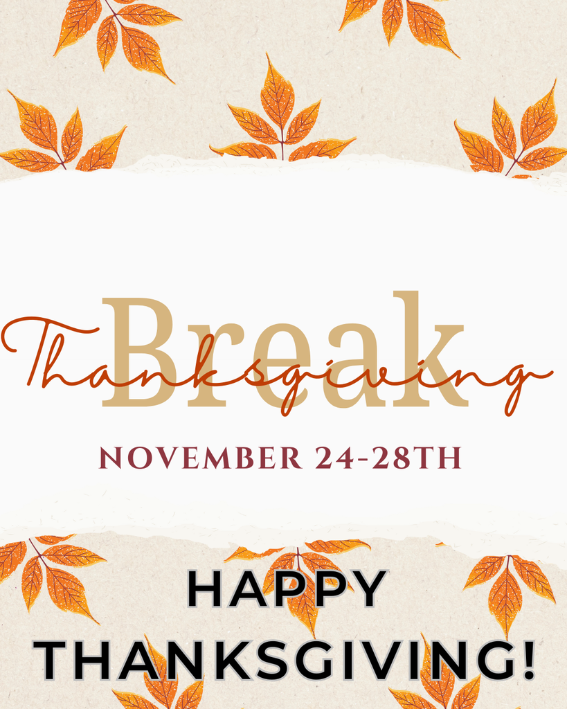 orange leaves on a cream background