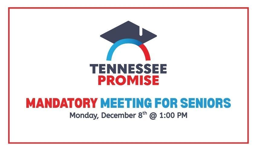 grad cap on top of Tennessee Promise