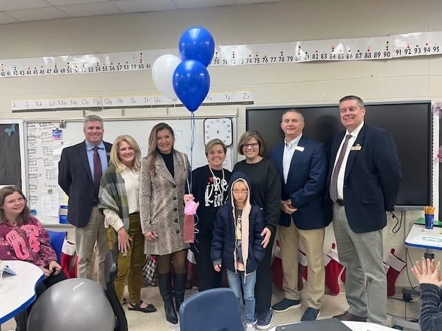 Ms. Griffis recognized as the RCS TOY