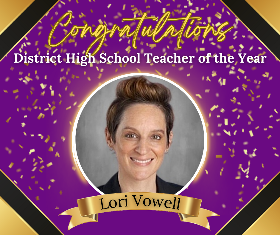 District High School Teacher of the Year