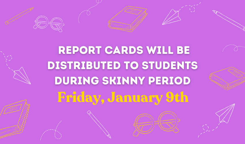 purple background with school related icons