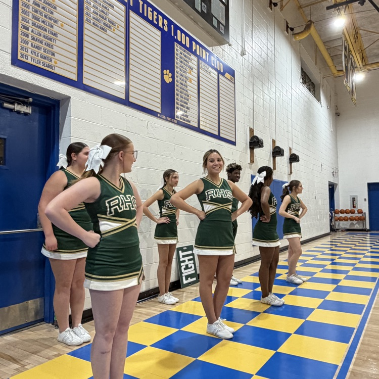 Our cheerleaders