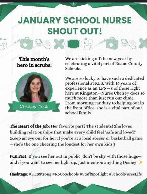 January School Nurse Spotlight