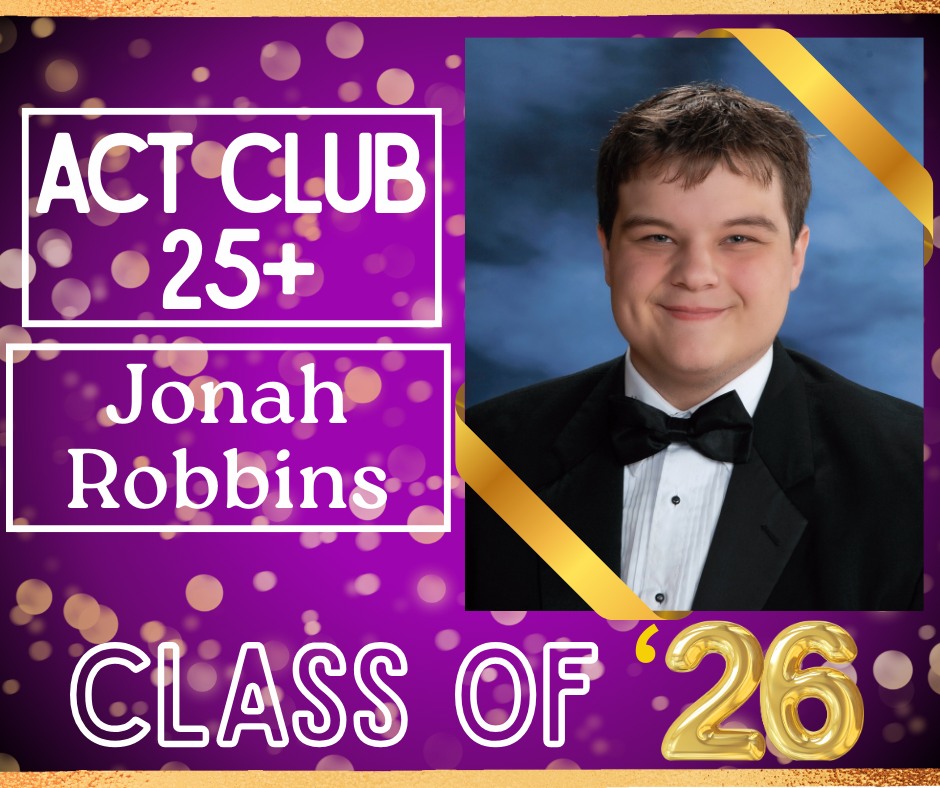 picture of student for being in ACT Club