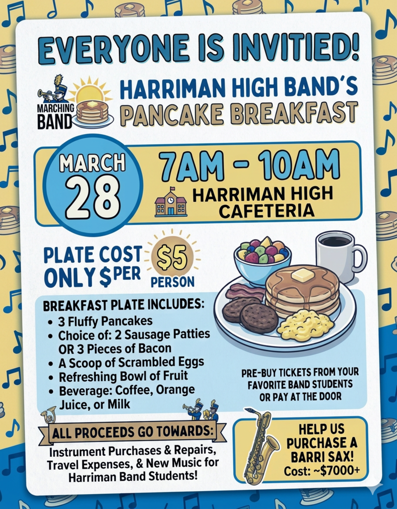 Pancake Flyer Breakfast