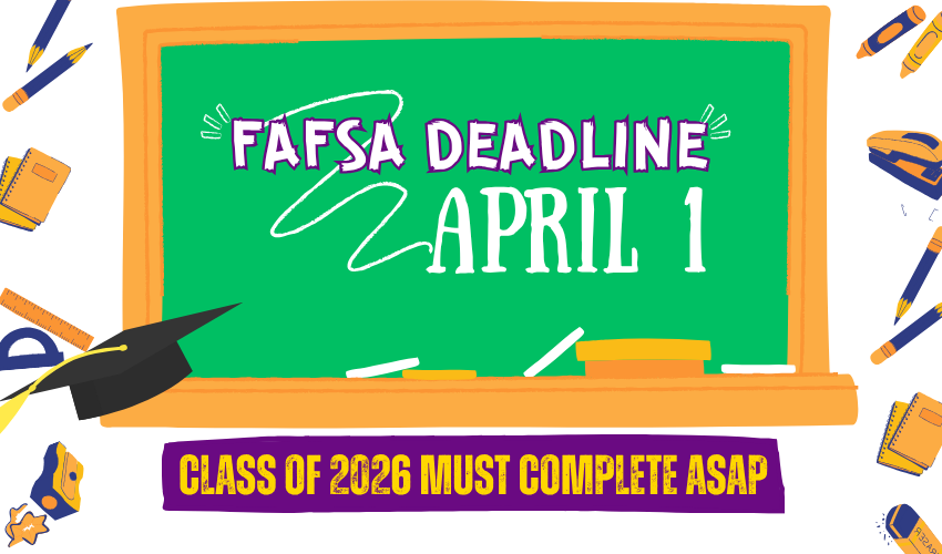 chalk board with school icons around it