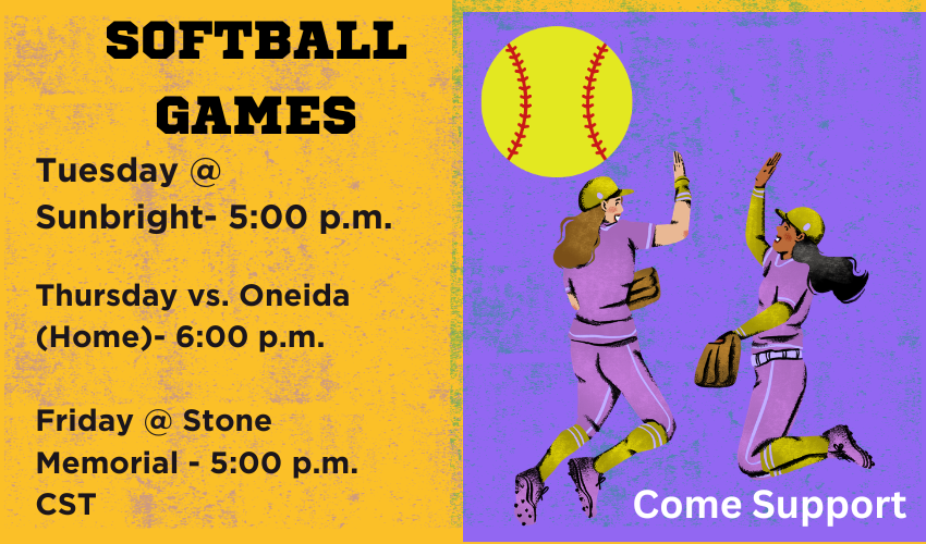 softball girls high fiving