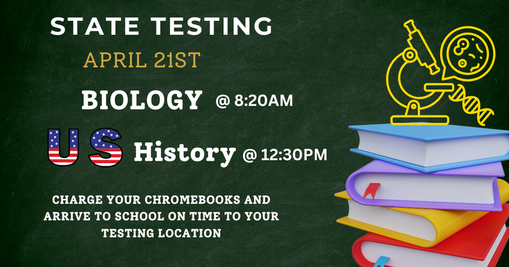 chalkboard background with books and microscope