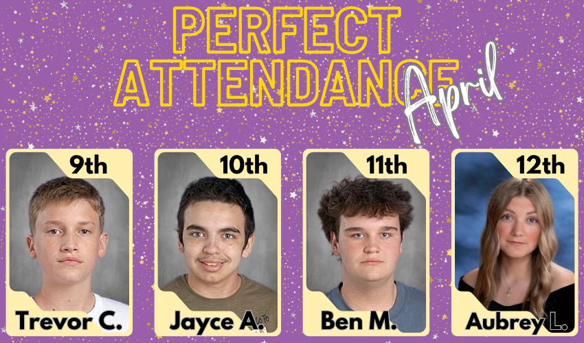 perfect attendance winners