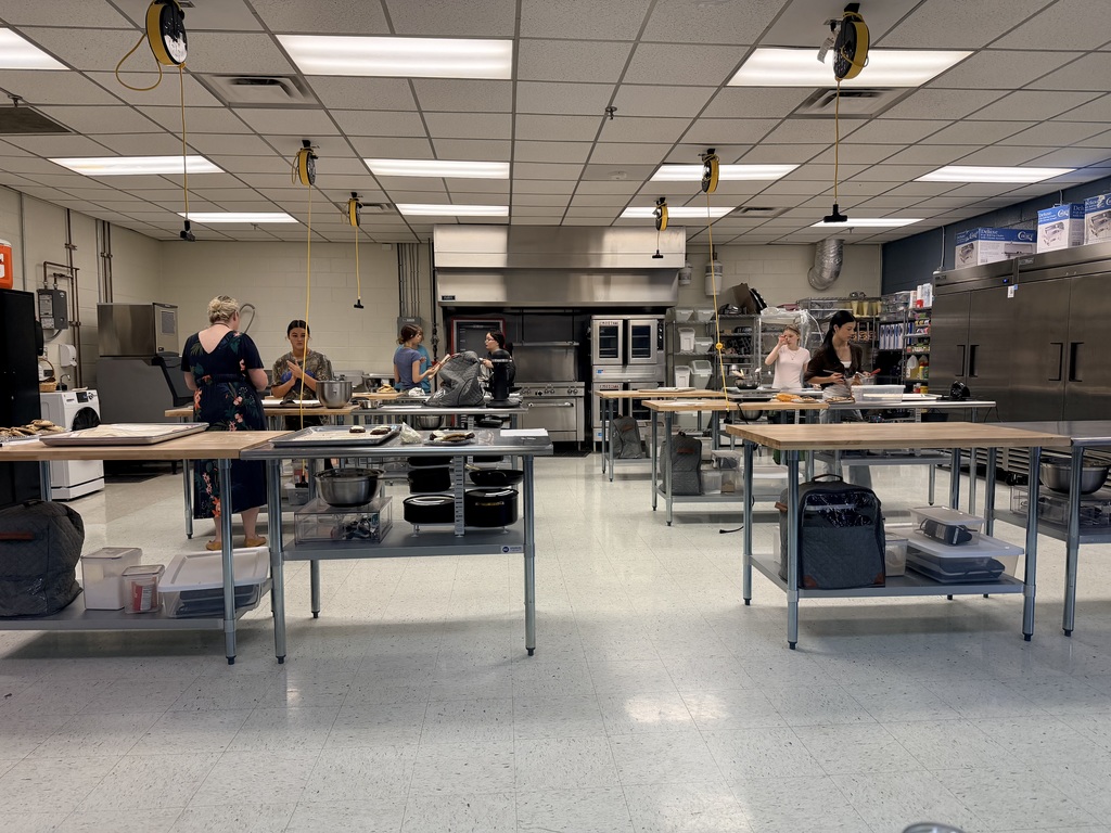 students at their tables