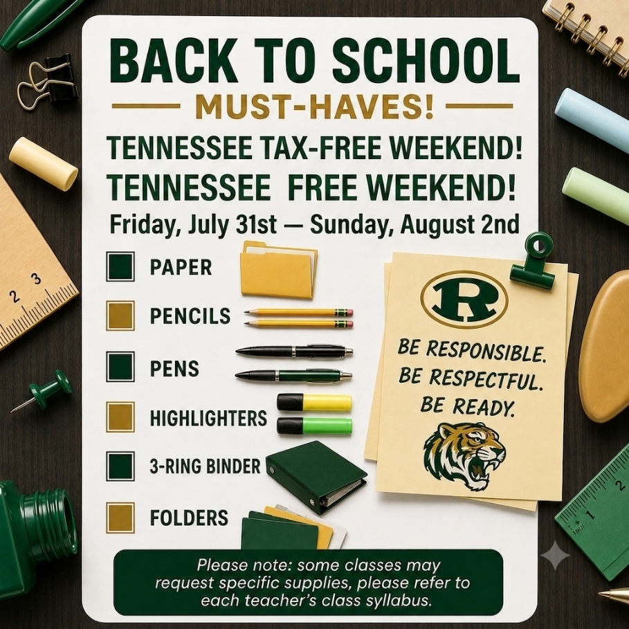 Tax Free Weekend 