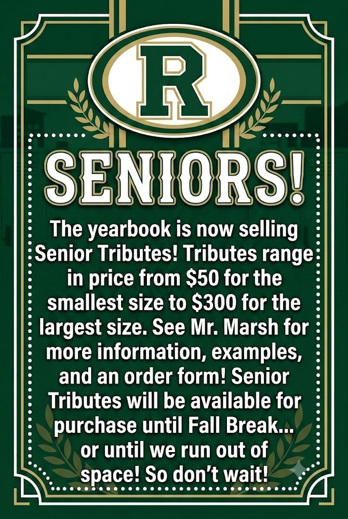 senior tribute