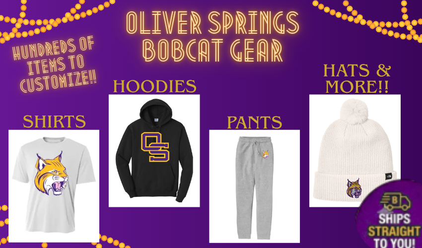 purple background with clothing items sold in shop
