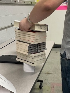 Balancing books on index card structure