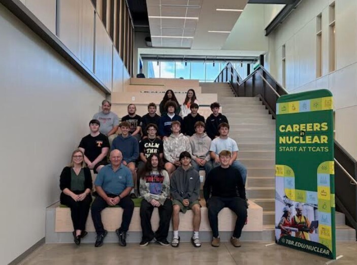 RCHS students in the Nuclear Careers Class
