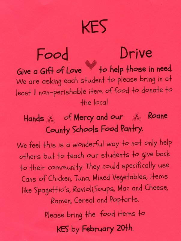 KES Food Drive 