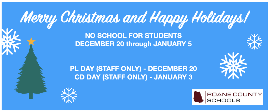 Merry Christmas and Happy Holidays!