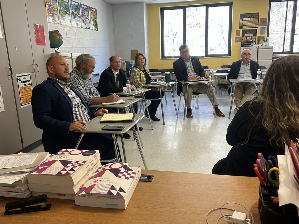 Education stakeholders conversing about the funding formula