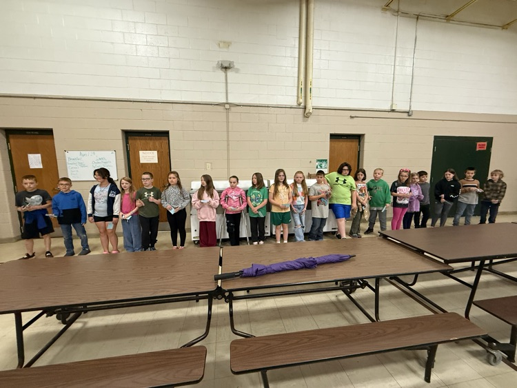 students performing