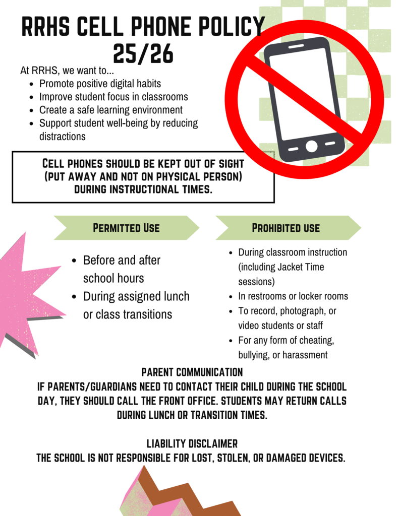 RRHS Cell Phone Policy