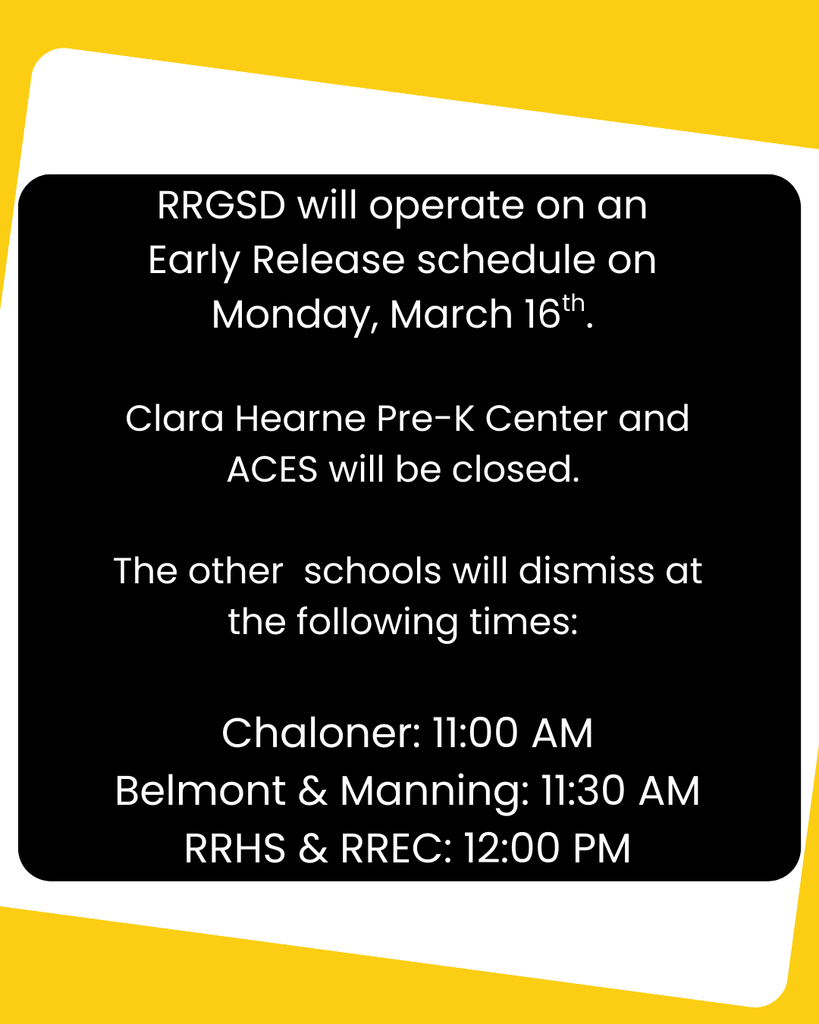 rrgsd early release