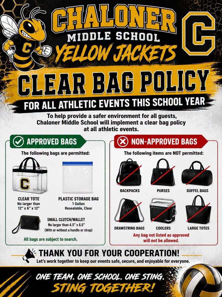 Clear bags