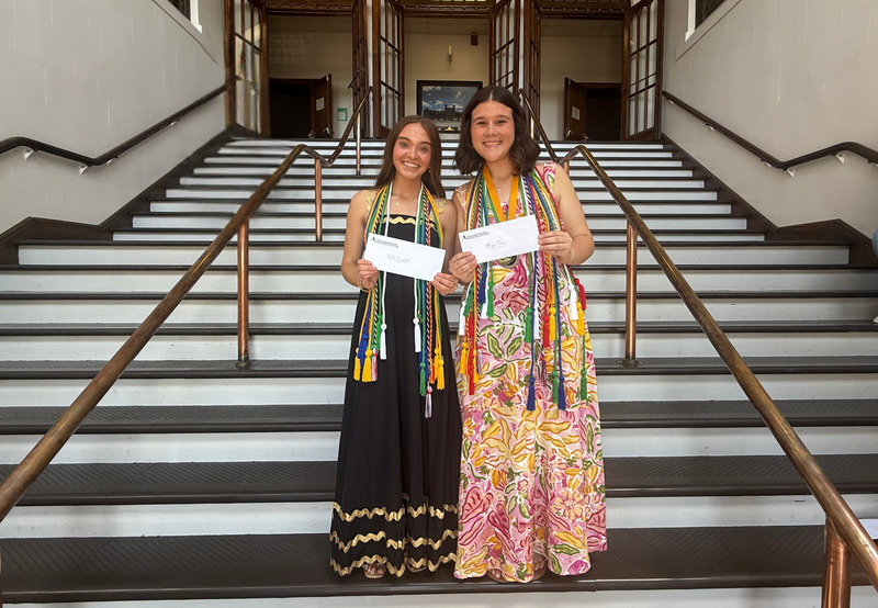 Emilee Campbell and Morgan Beam
