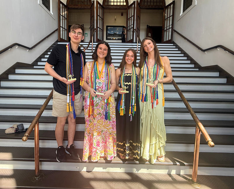 Dekker Pernesky, Morgan Beam, Emilee Campbell, Matti Cutchin