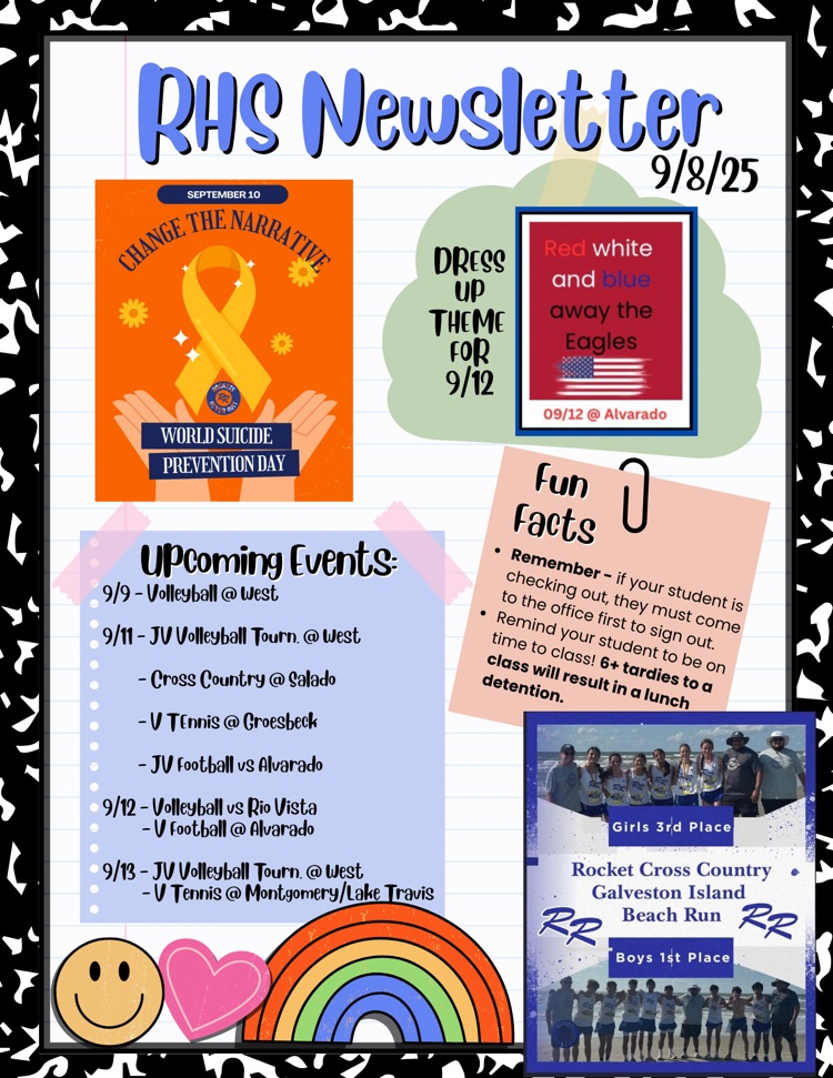 RHS Newsletter