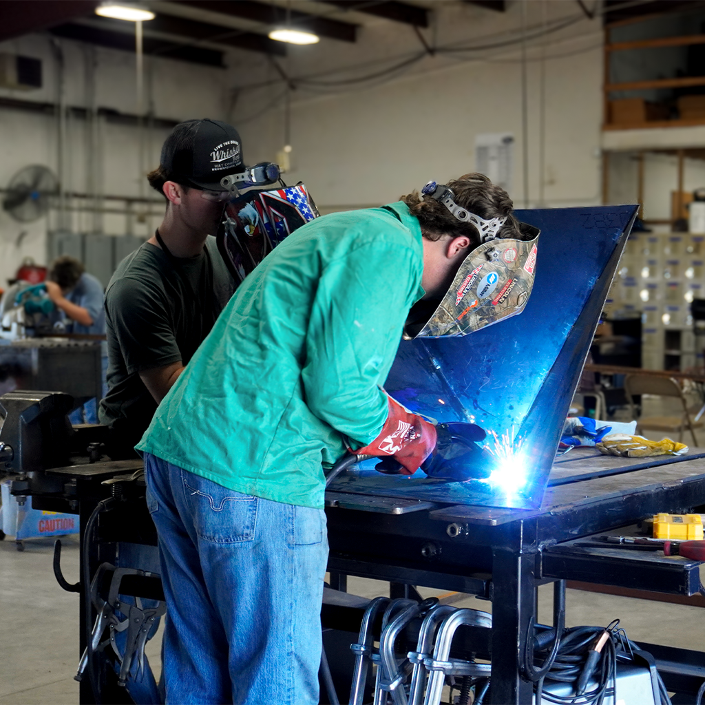 Welding Students