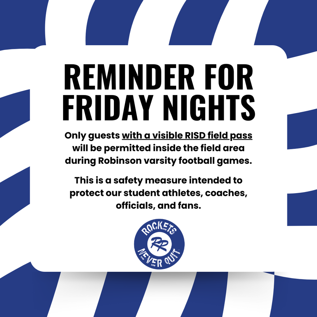 Rocket Field Field Pass reminder