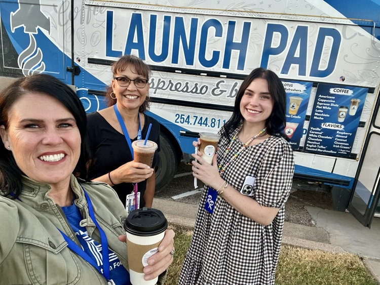 National Coffee Day with Robinson’s favorite Launch Pad Espresso & Bakery!