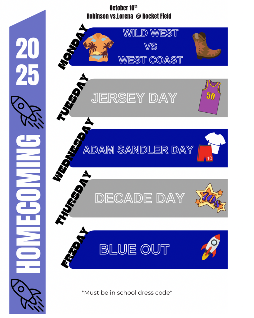 HoCo Dress Up Themes