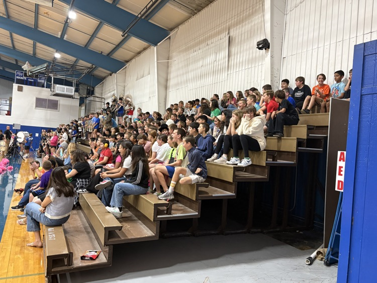 6th graders came to visit