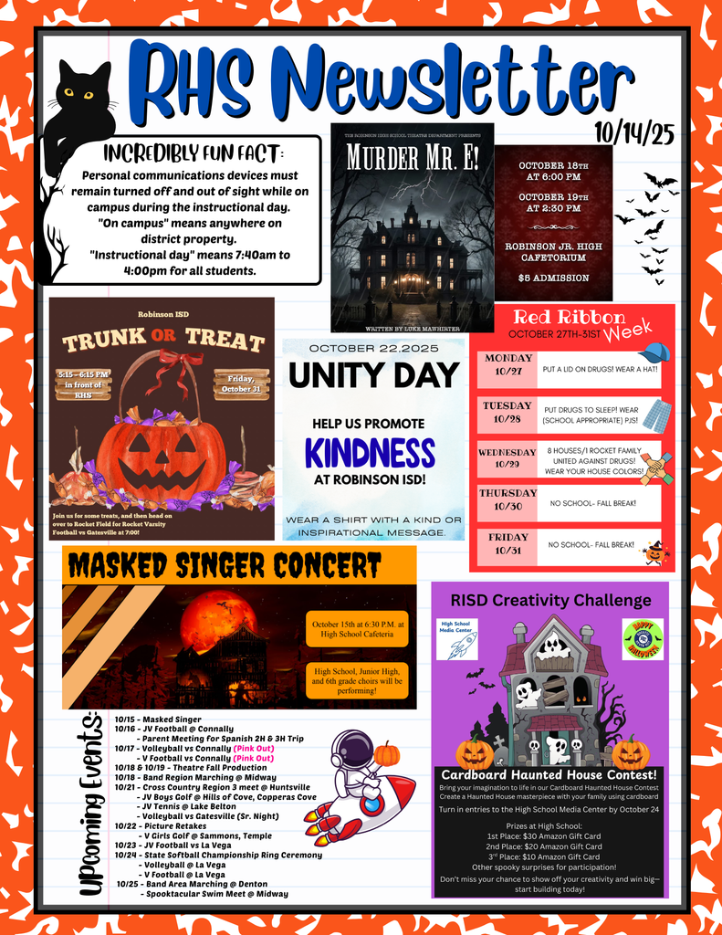 RHS Newsletter
