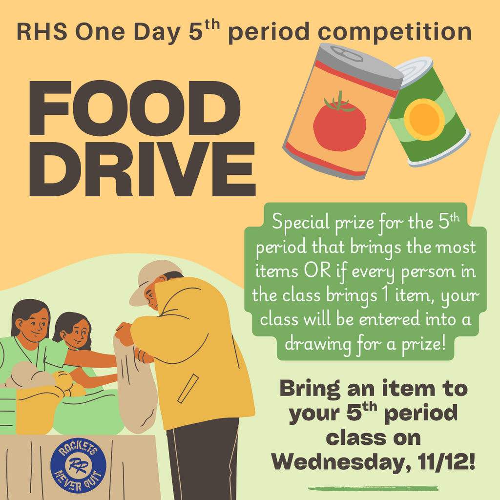 Food Drive Flyer